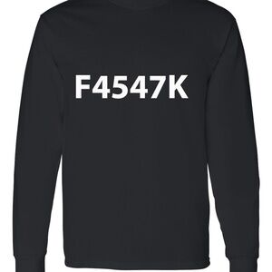 F4547K “BLACK” LOGO SHIRT